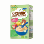 TenTen Organic Brown Rice Cereal 80g - Banana & Strawberry