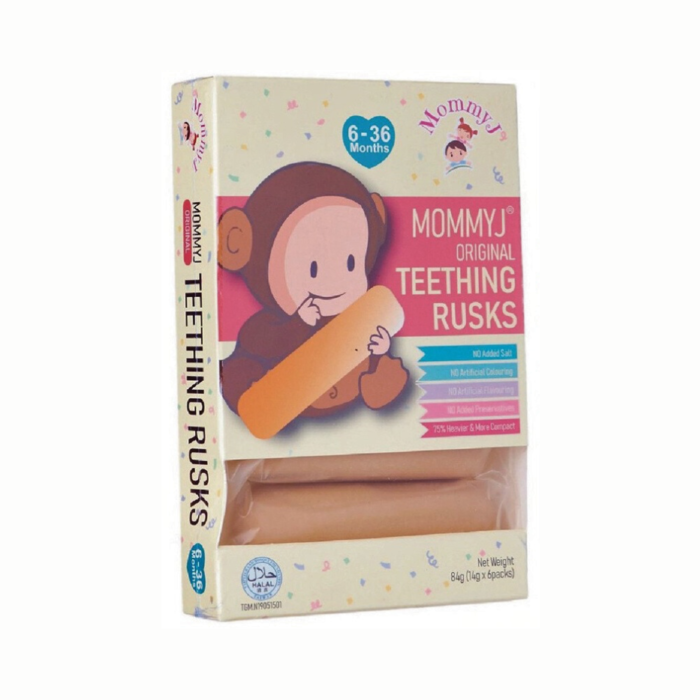 MommyJ Original Teething Rusks 84g