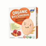 TenTen Organic Rice Crackers 40g - Sweet Potato & Pomegranate