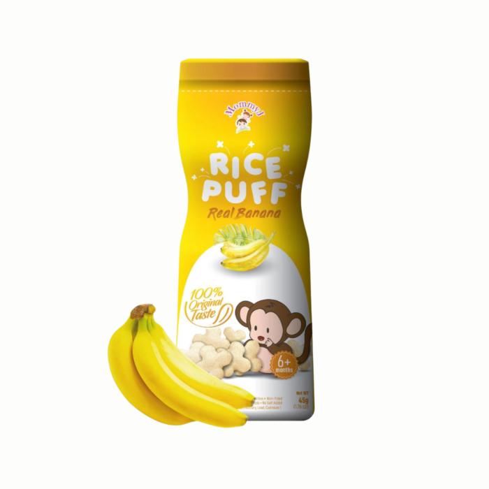 MommyJ Rice Puff 45g - Real Banana