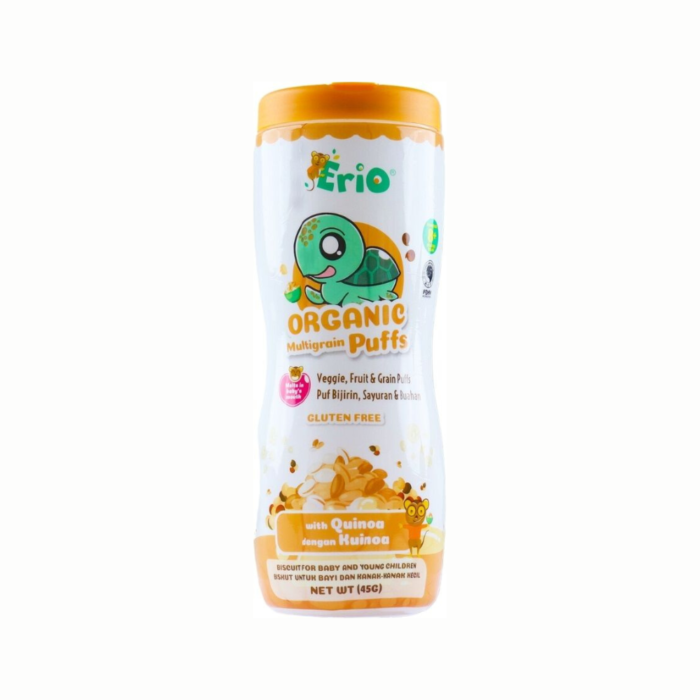 Erio Organic MultiGrain Puff 45g - Quinoa