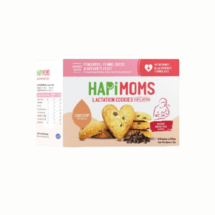 HapiMoms Lactation Cookies 192g - Choc Chip