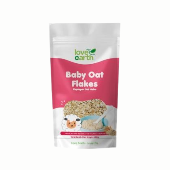 Love Earth Baby Oat Flakes 300g