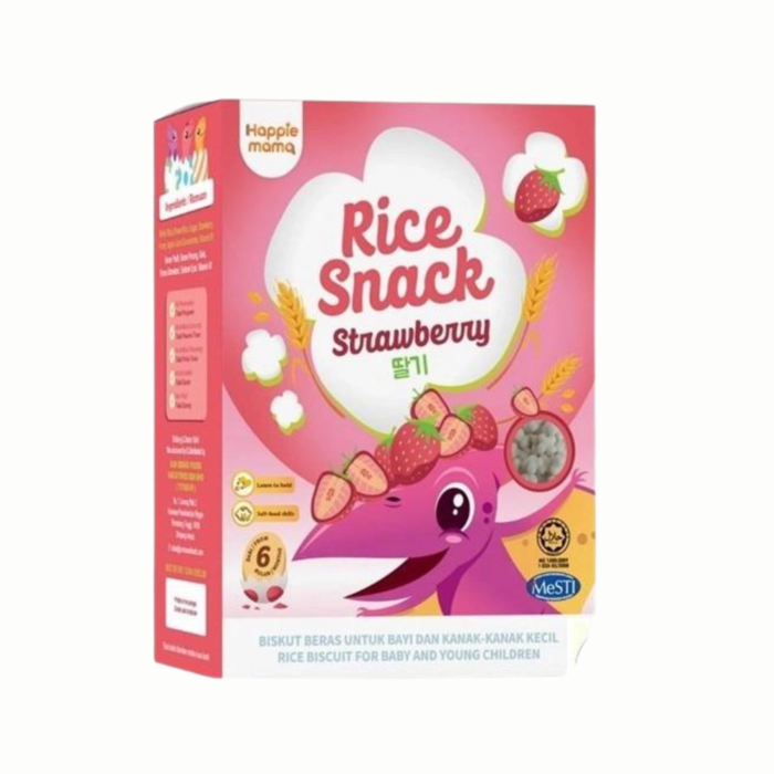 Happie Mama Baby Rice Cereal 75g - Banana Strawberry