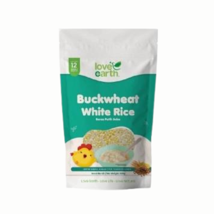 Love Earth Organic Buckwheat White Rice 900g