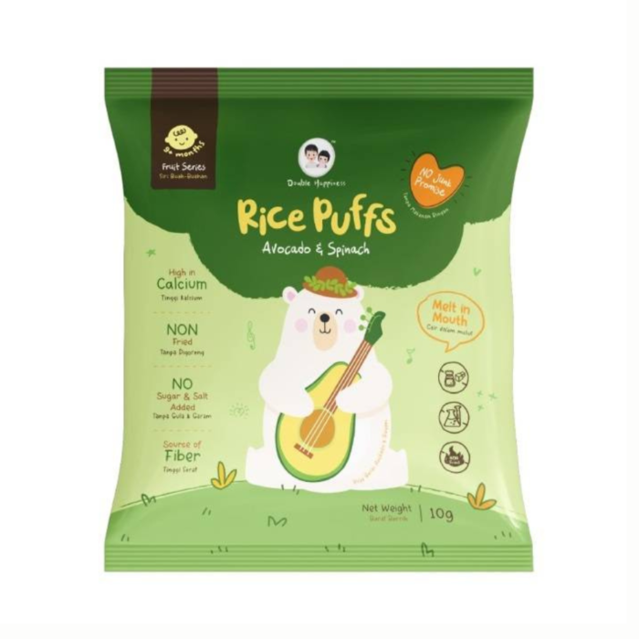 DH Rice Puff 10g - Avocado & Spinach