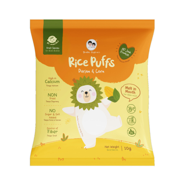 DH Rice Puff 10g - Durian & Corn