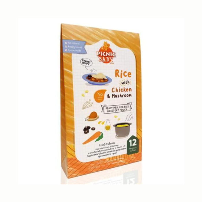 Picnic Baby Rice with Chicken & Mushroom - 120g