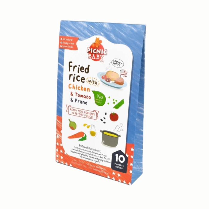 Picnic Baby Fried Rice with Chicken, Tomato & Prune - 120g