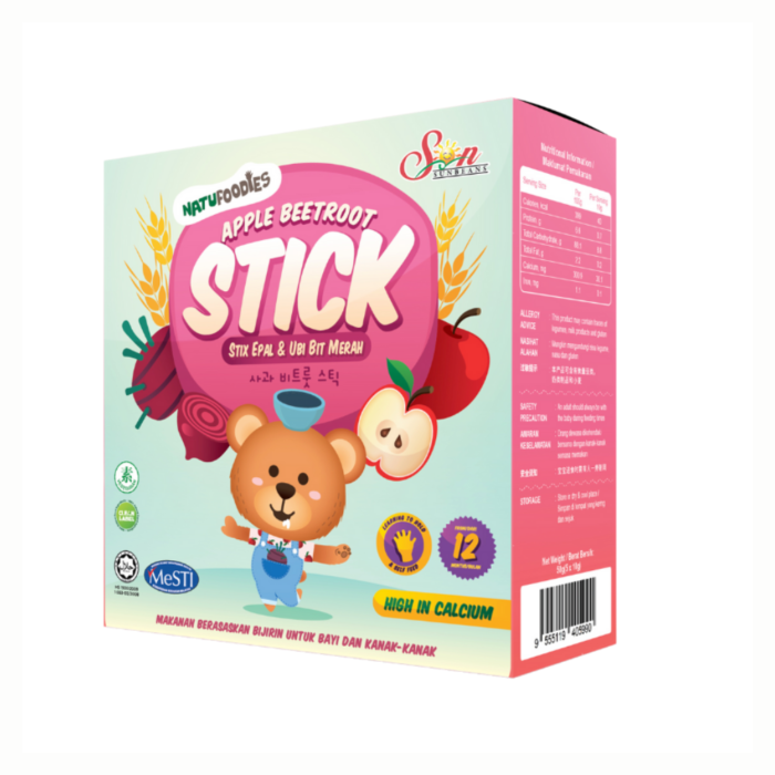 Natufoodies Stick 50g - Apple Beetroot