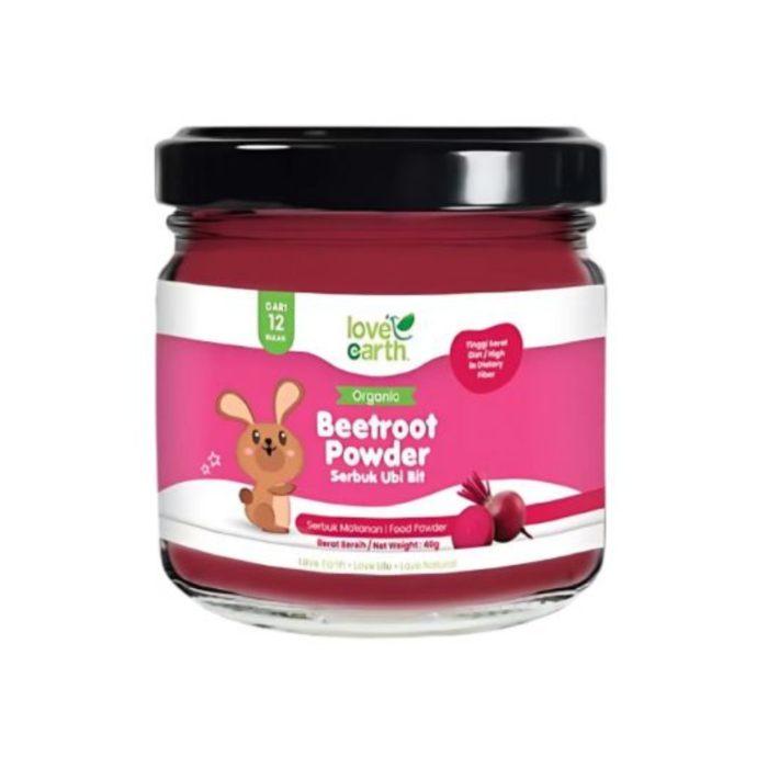 Love Earth Organic Beetroot Powder 40g