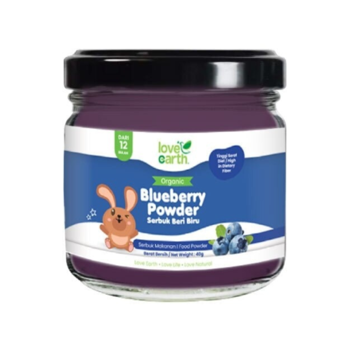 Love Earth Organic Blueberry Powder 40g